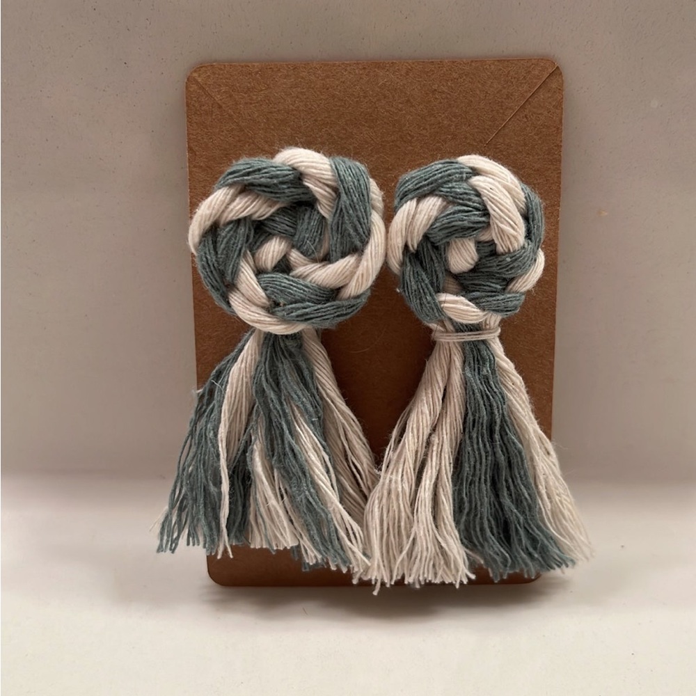 Handmade Macrame Earrings